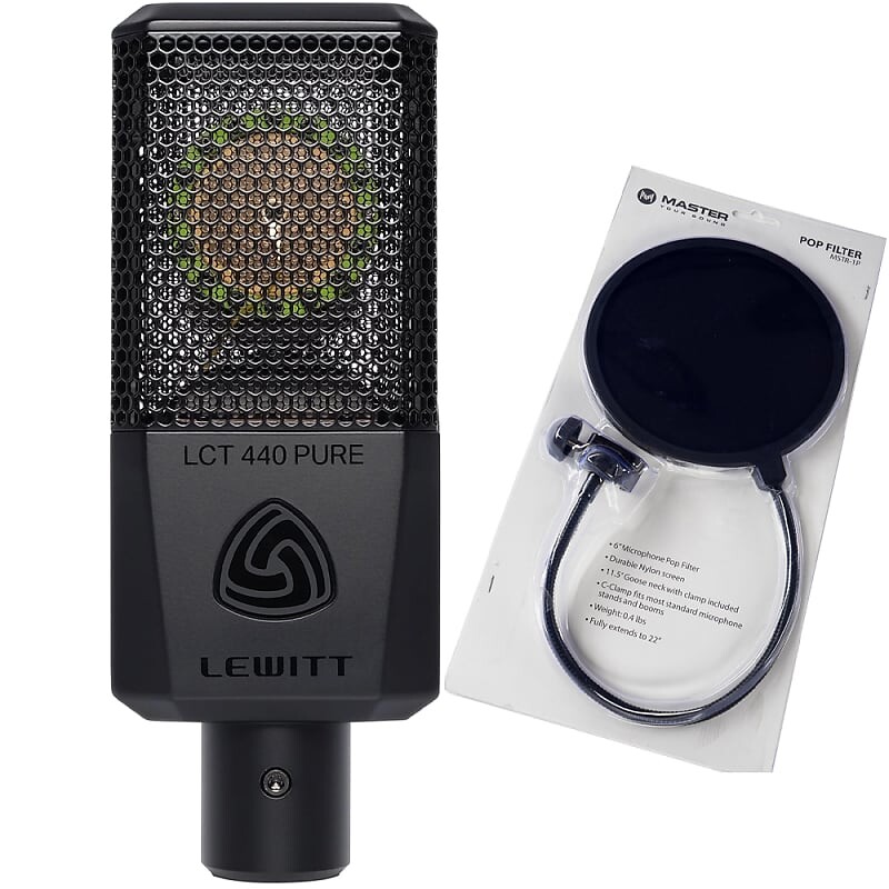 

Студийный конденсаторный микрофон Lewitt LCT 440 PURE
