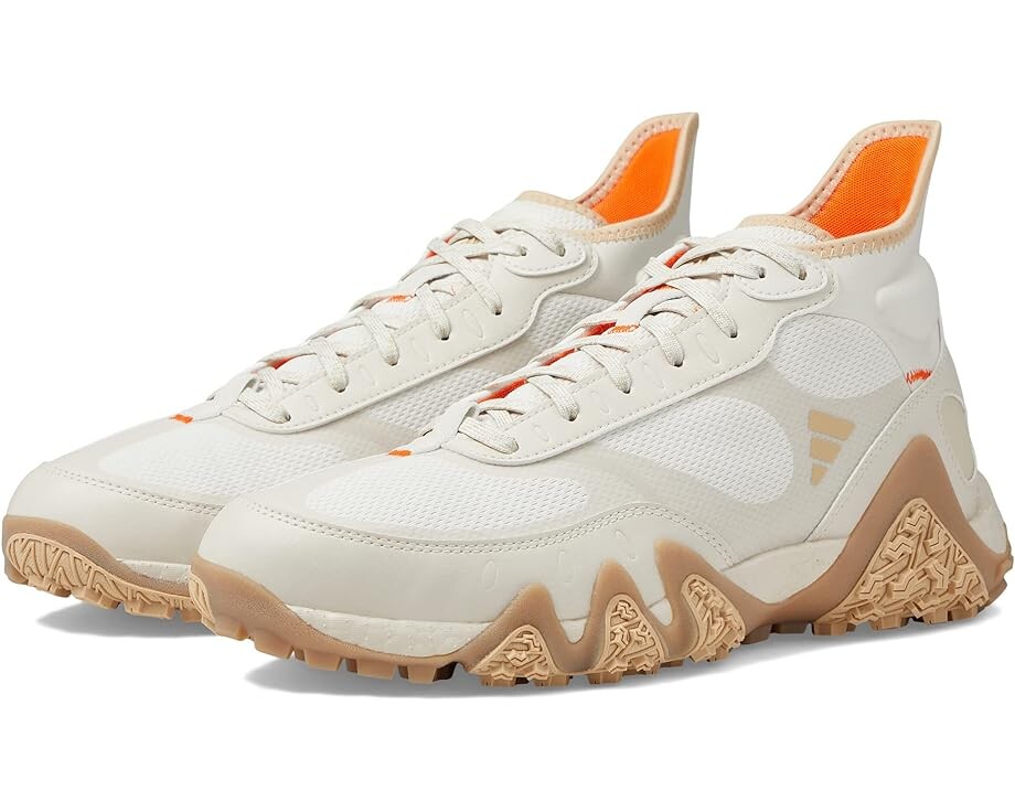 

Кроссовки Adidas Adicross Hi Golf Shoes, цвет Alumina/Magic Beige/Impact Orange