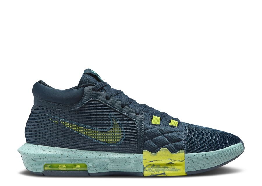 

Кроссовки Nike LeBron Witness 8, цвет Armory Navy Green Frost