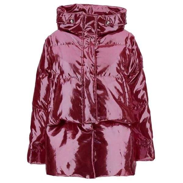 

Куртка chiara' oversized red down jacket Anitroc, розовый