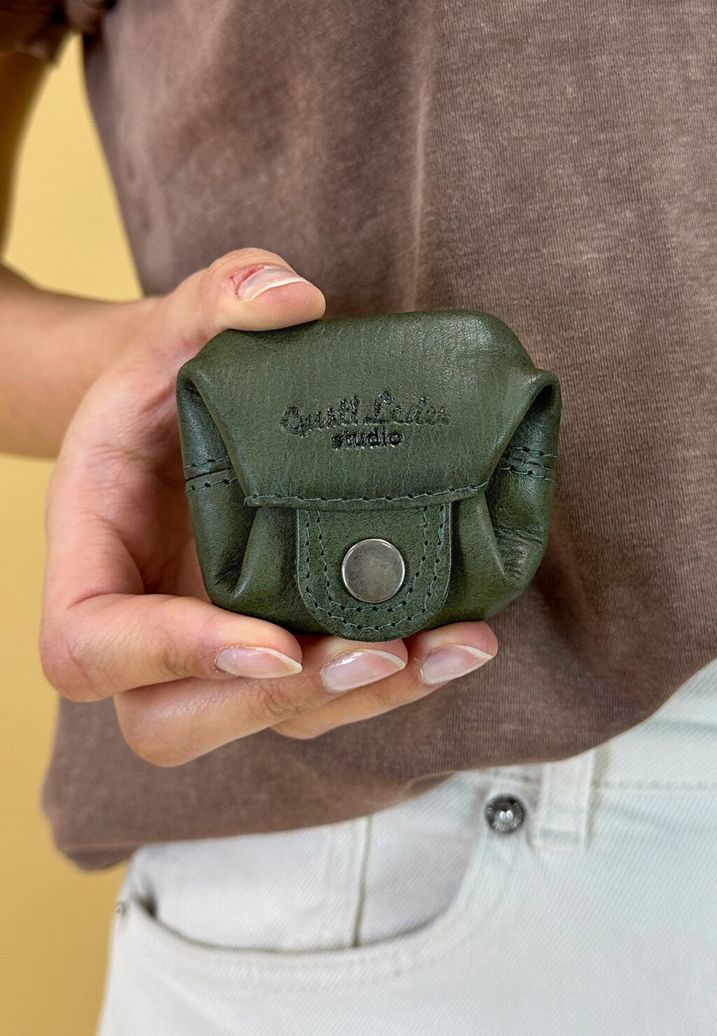 

Кошелек LINUS Gusti Leder, цвет green