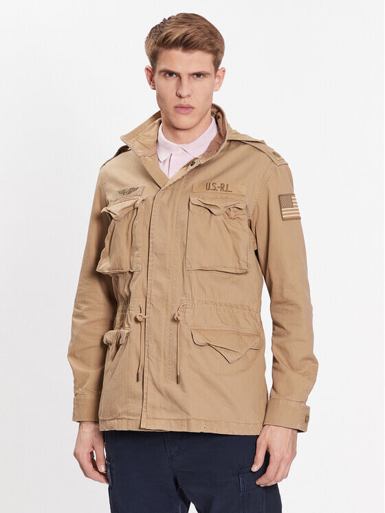 

Переходная куртка стандартного кроя Polo Ralph Lauren, бежевый