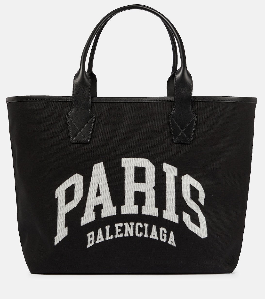 

Сумка-тоут Cities Paris Jumbo из хлопка Balenciaga, черный