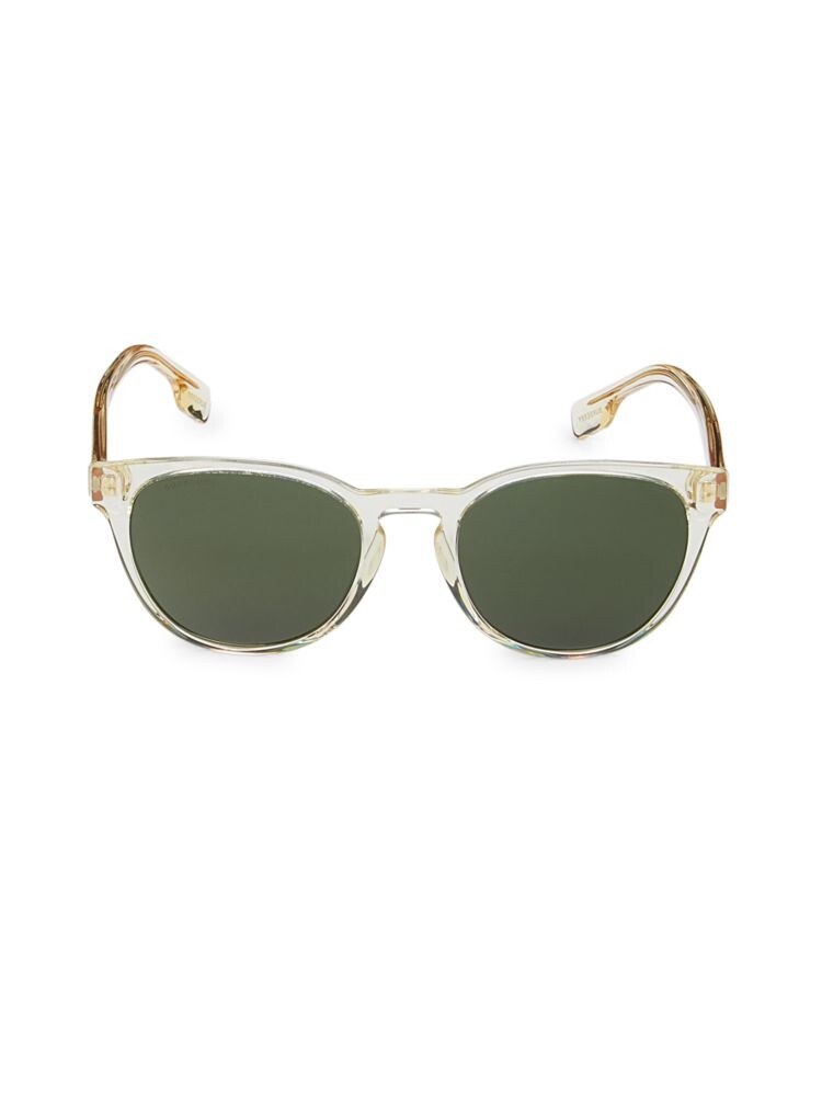 

Круглые солнцезащитные очки 54MM Burberry, цвет Beige Black