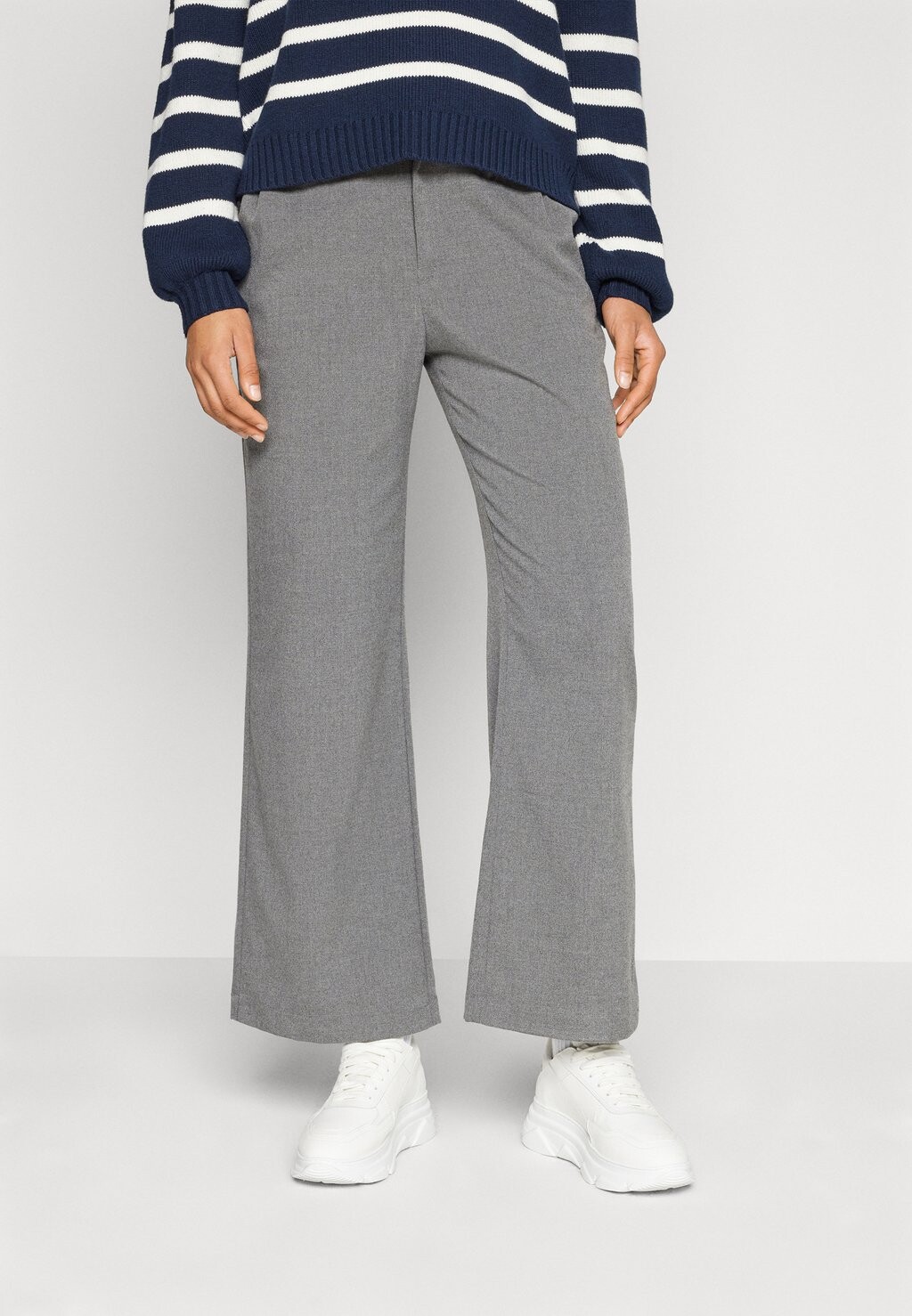 

Брюки HOLLISTER LIVVY WIDE-LEG PANTS Hollister Co., цвет DARK GRAY
