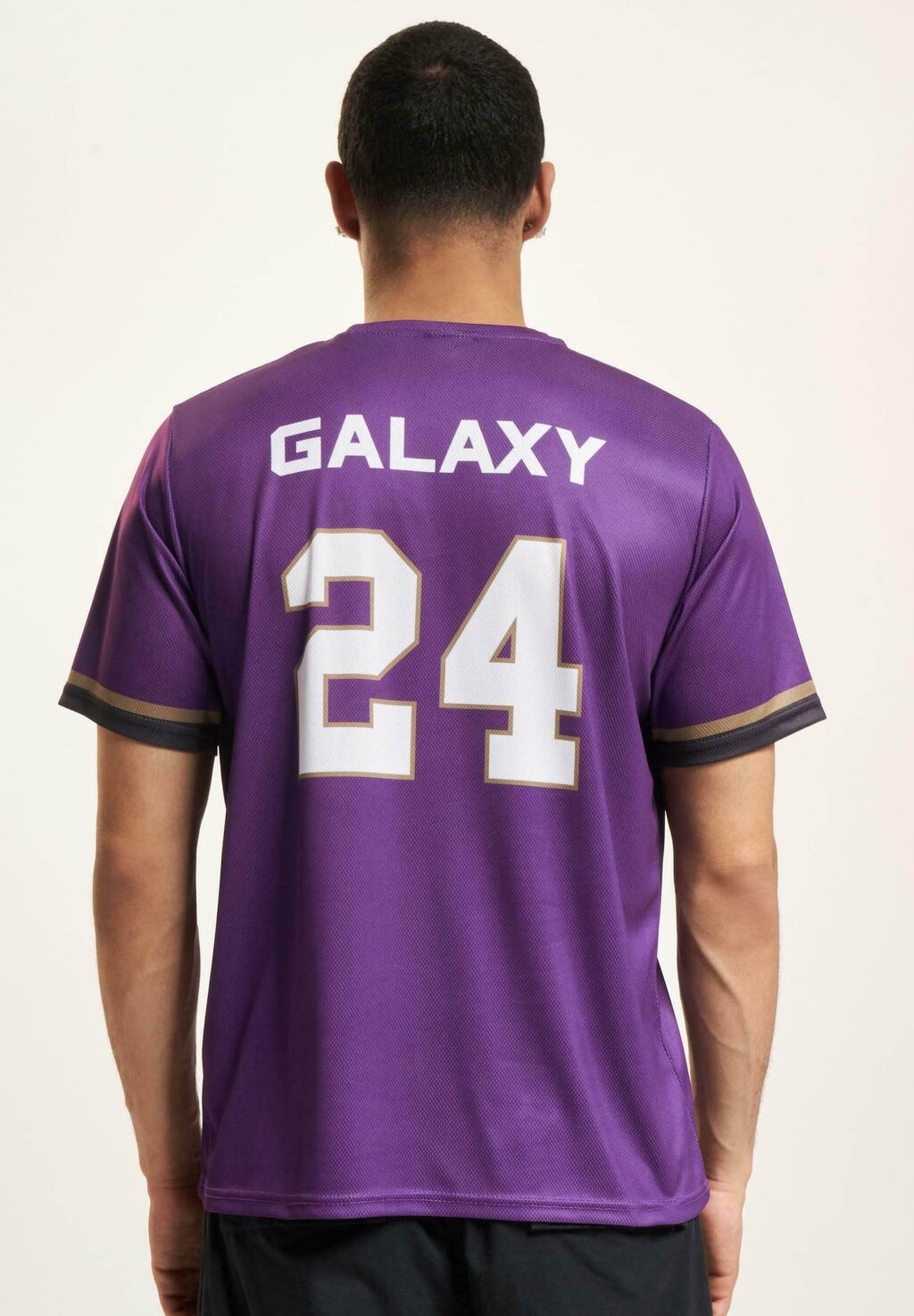 

Футболки с принтом EUROPEAN LEAGUE OF FOOTBALL FRANKFURT GALAXY DEF, фиолетовый
