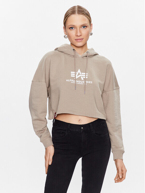 

Толстовка обычного кроя Alpha Industries, бежевый