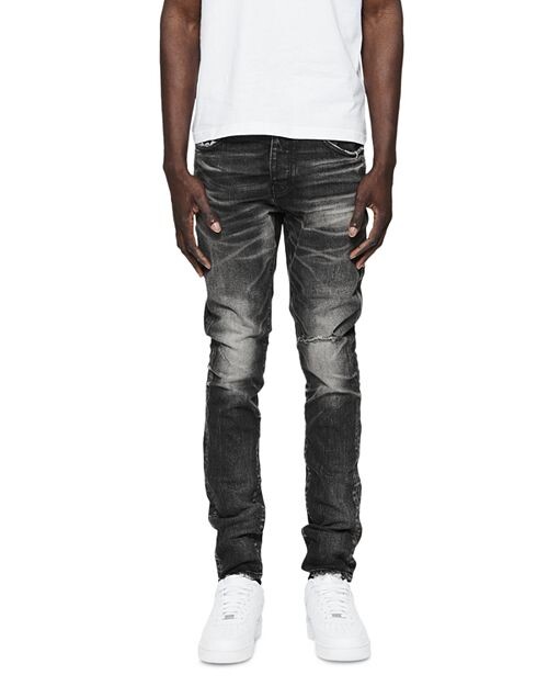 

Джинсы скинни цвета 2 Year Dirty Fade Black Purple Brand, цвет Black