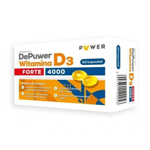 DePuwer, Витамин D3 Форте 4000 60 капс.