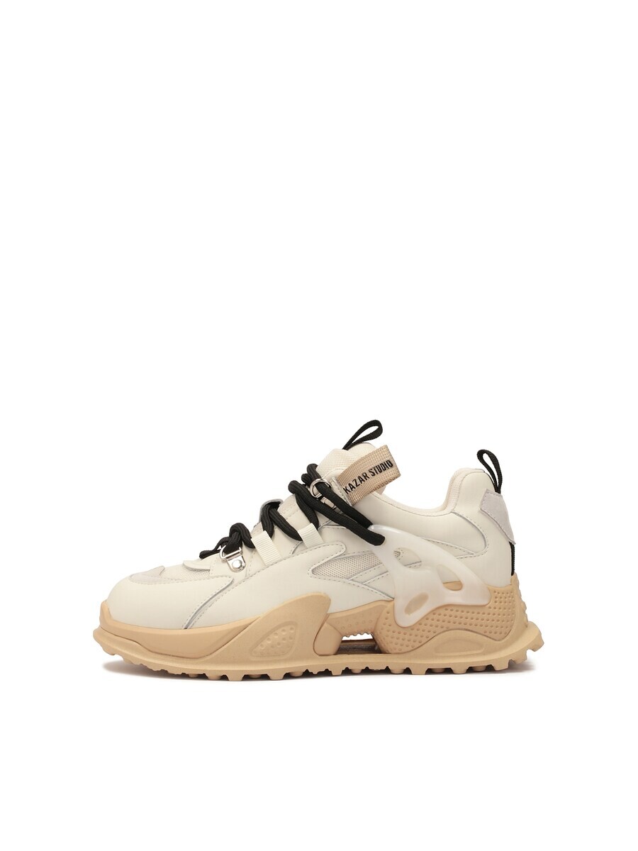

Кроссовки Kazar Studio Sneakers, бежевый