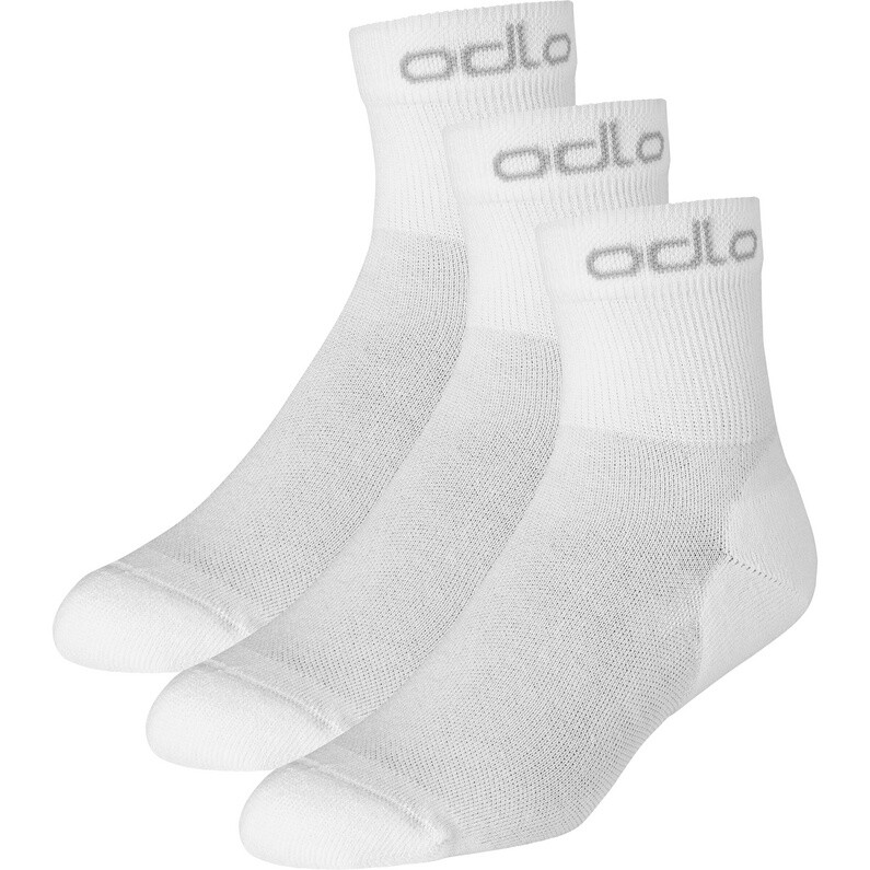 

Комплект из 3 носков Active Quarter Odlo, белый