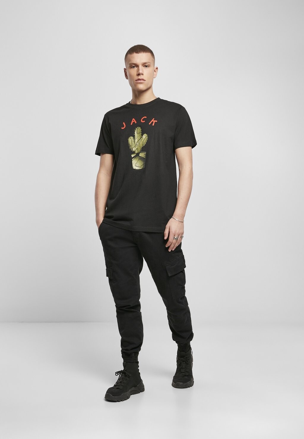 

Футболка с принтом HERREN JACK TEE Mister Tee, черный
