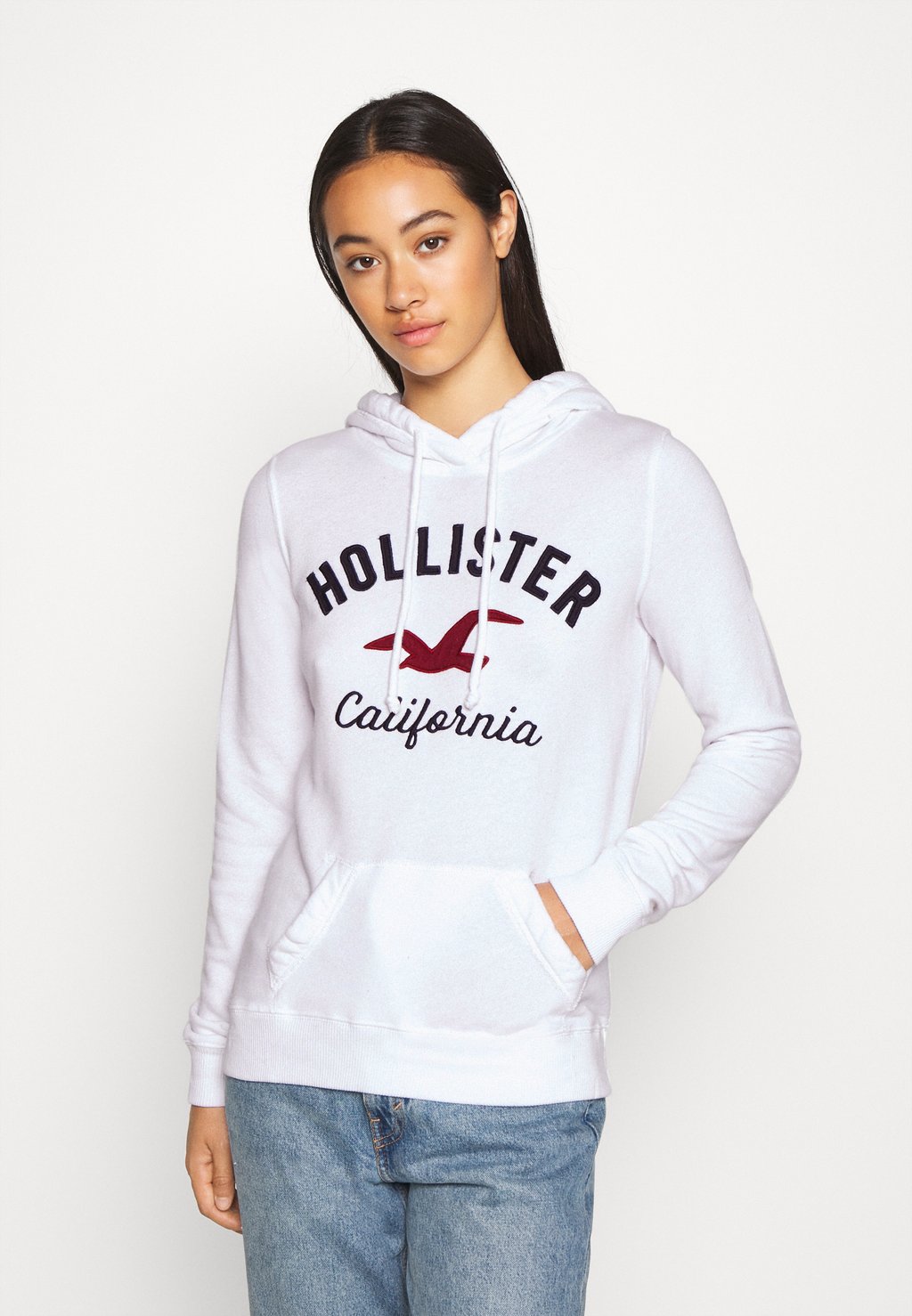 

Толстовка с капюшоном Hollister Co., белый