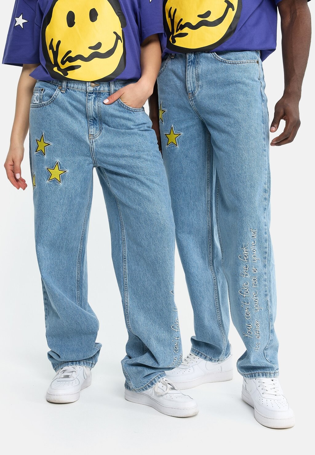 

Джинсы Baggy Karl Kani, синий