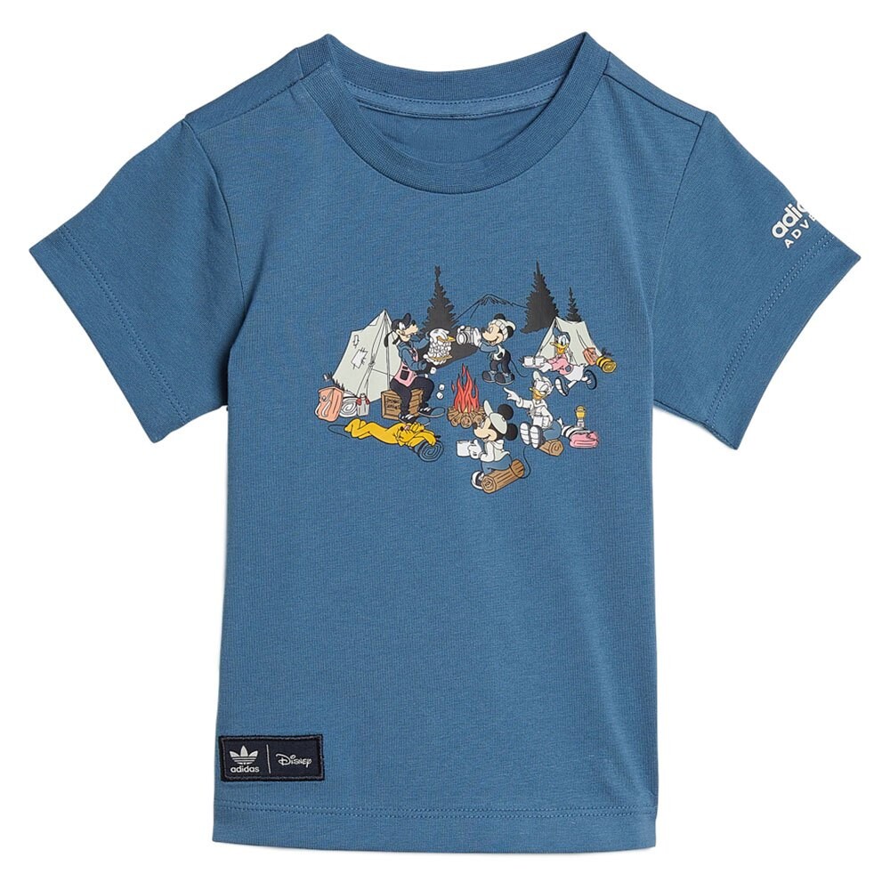 

Футболка с коротким рукавом adidas Originals Disney Mickey And Friends, синий
