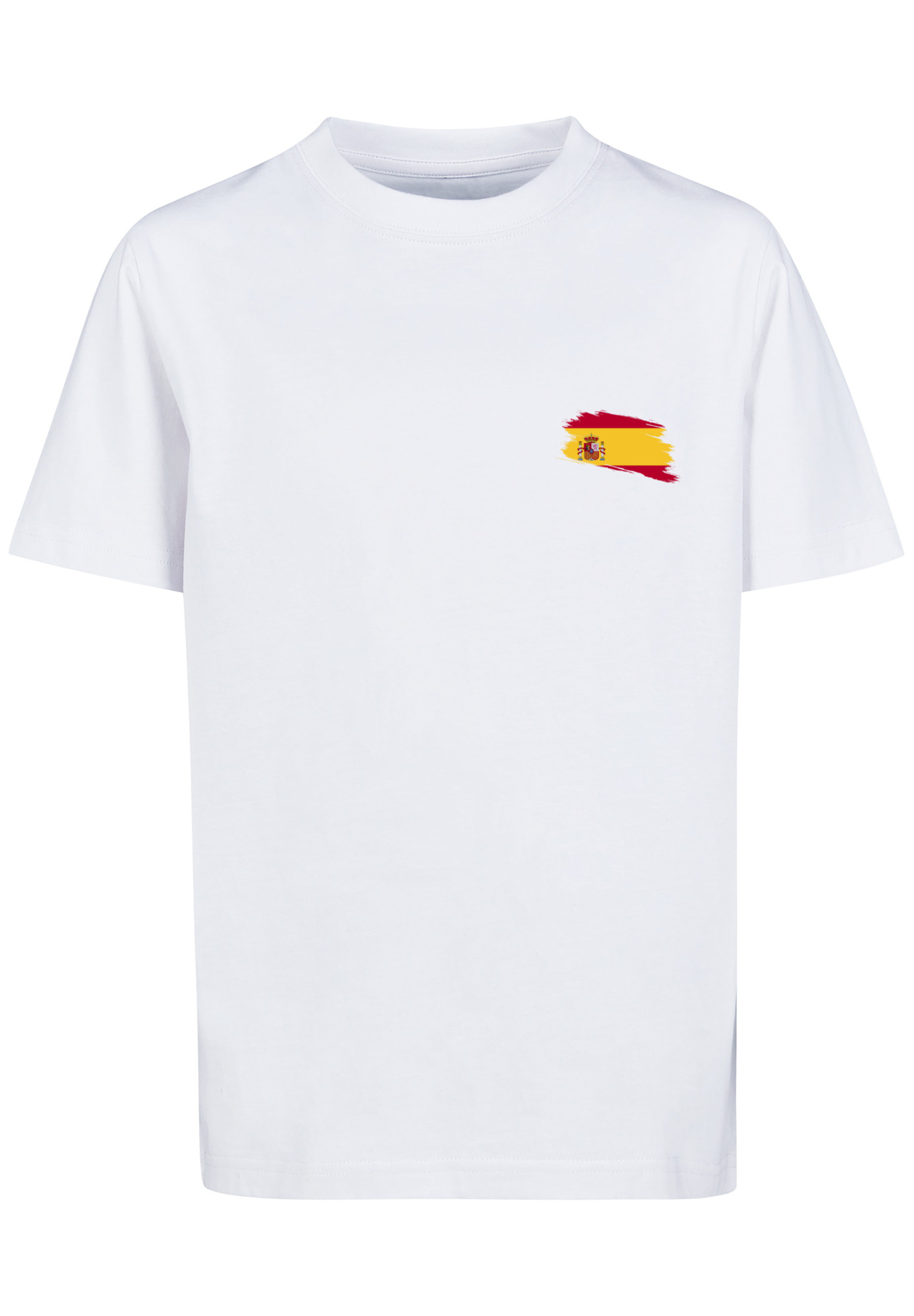 Футболка F4NT4STIC Spain Spanien Flagge, белый