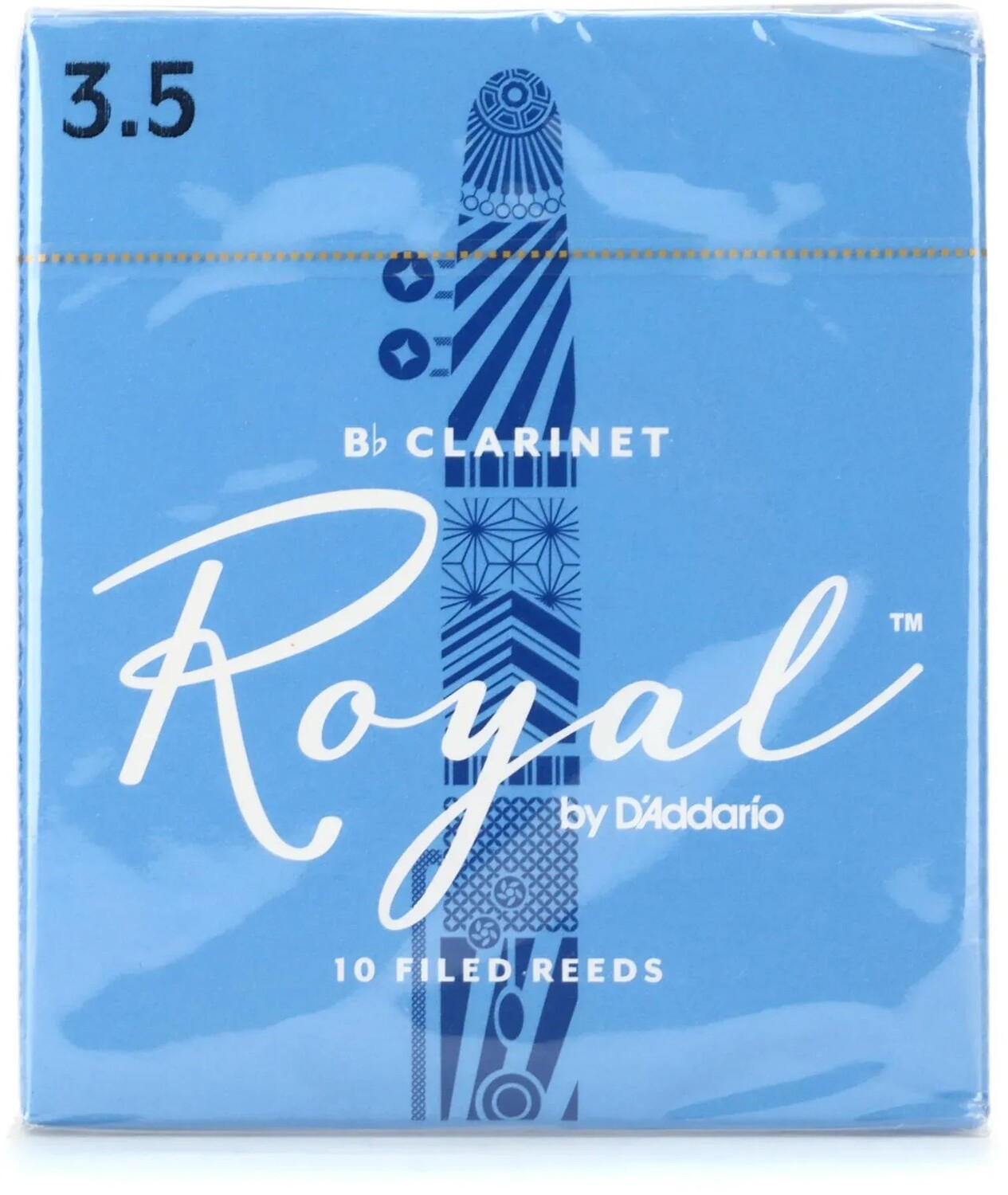 

Трость для кларнета D'Addario RCB10 Royal Bb — 3,5 (10 шт. в упаковке)