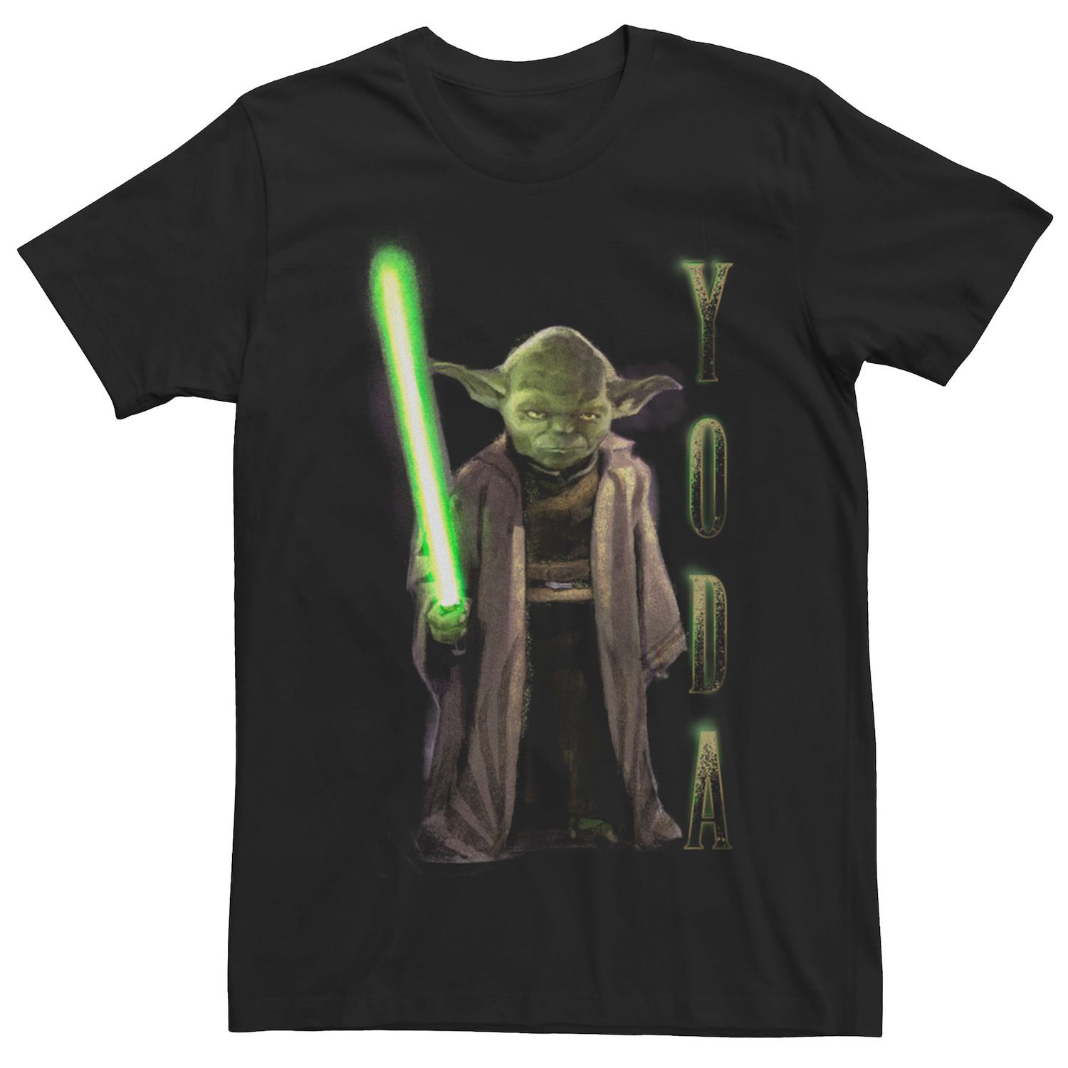 Мужская футболка с плакатом «Звездные войны Йода» Licensed Character