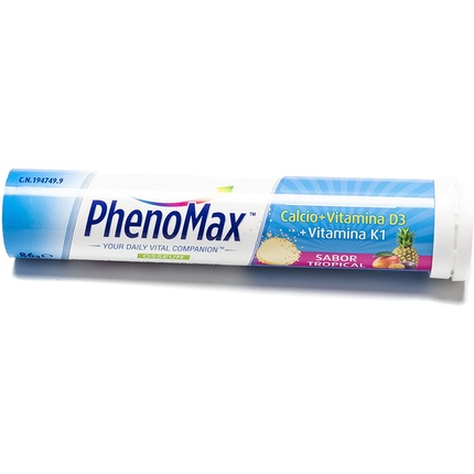 Пищевые добавки Phenomax Osseum с тропическим вкусом Кальций + витамин D3 + витамин K1, Pharmex