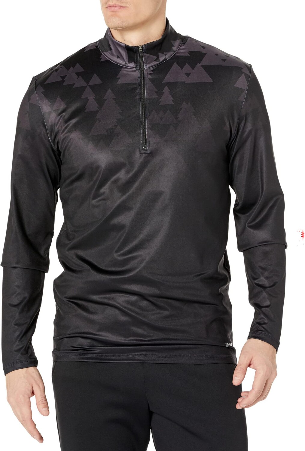 

Футболка Micro Elite Chamois Premium на молнии Hot Chillys, цвет Black Echo