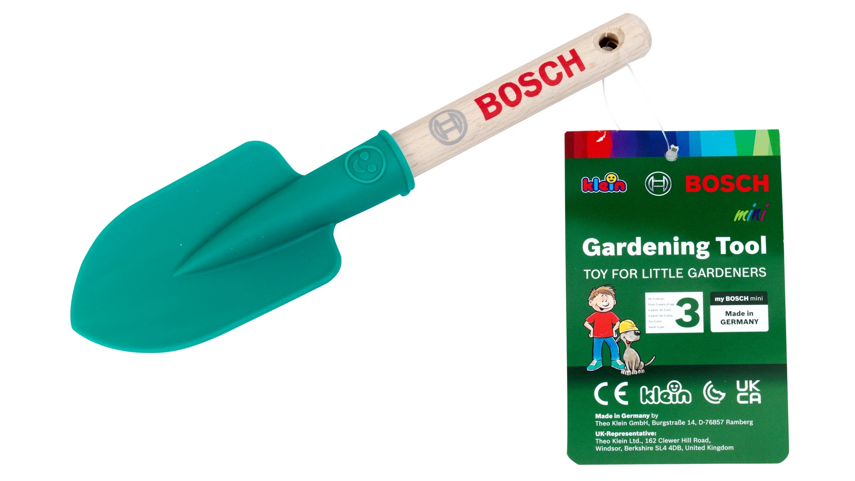 Bosch ручная садовая лопата короткая Klein лопата деревянная поздравление от динозаврика