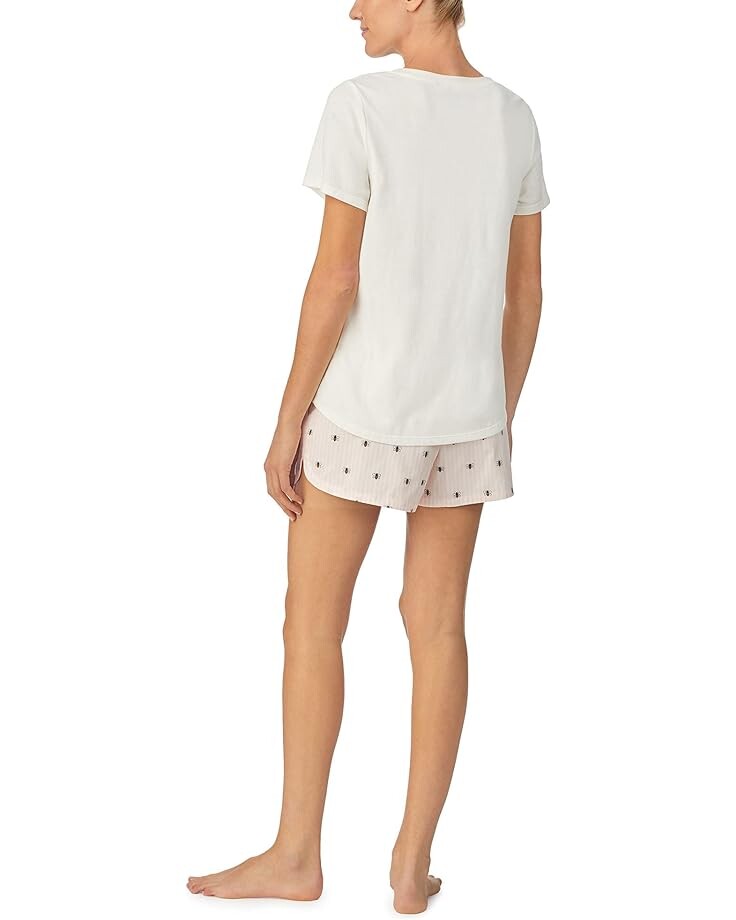 

Пижамный комплект Kate Spade New York Cotton Poplin Short PJ Set, цвет Busy Bee