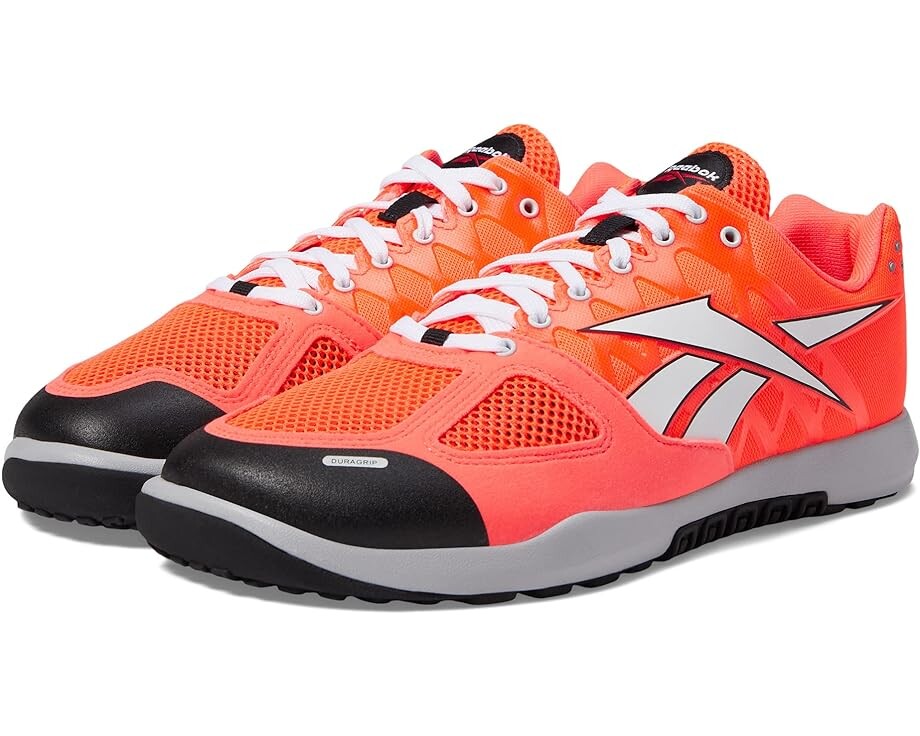 Кроссовки Reebok Nano 2.0, цвет Orange Flare/Black/Pure Grey