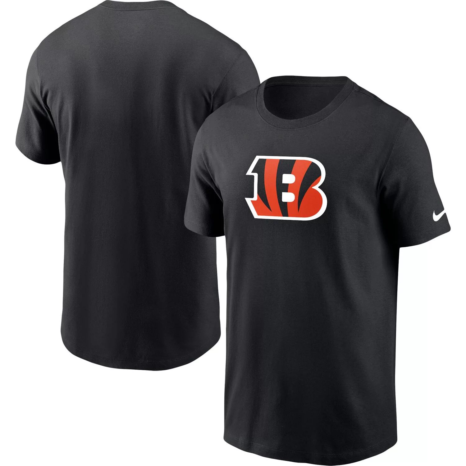 Мужская черная футболка с логотипом Cincinnati Bengals Team Primary Nike