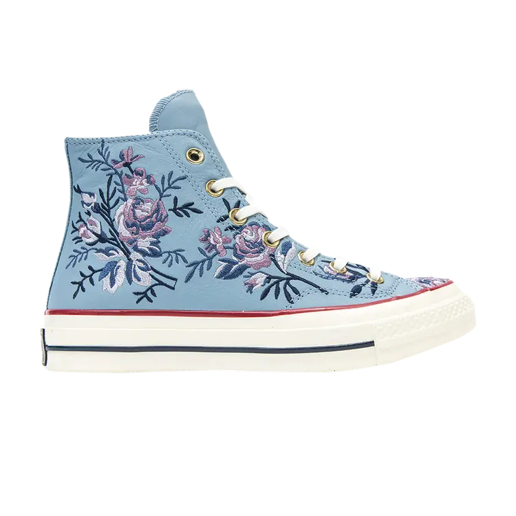 

Кроссовки Converse Wmns Chuck 70 Hi 'Floral Embroidery', синий