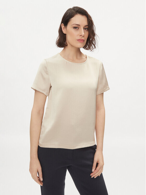 

Блуза стандартного кроя Weekend Max Mara, бежевый