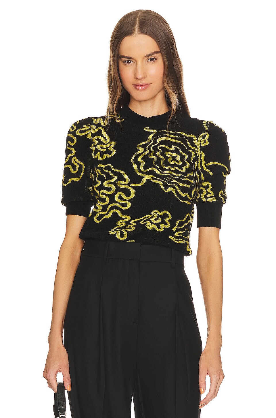 

Топ Diane von Furstenberg Gusta, цвет Line Drawing