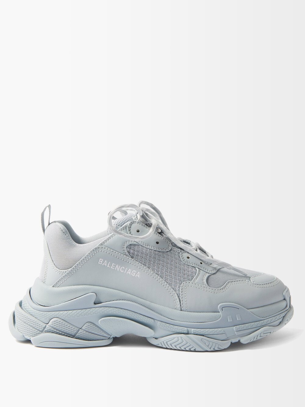 

Кроссовки triple s из искусственной кожи Balenciaga, синий
