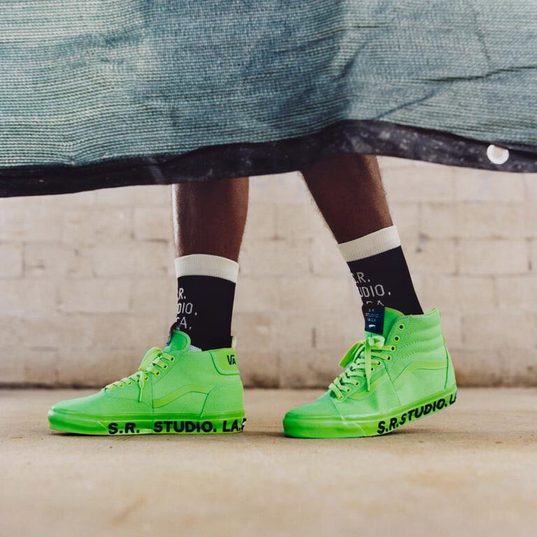 

Кроссовки Vans Otw X S.R. Studio. La. Ca. Clash The Wall Vans, зеленый