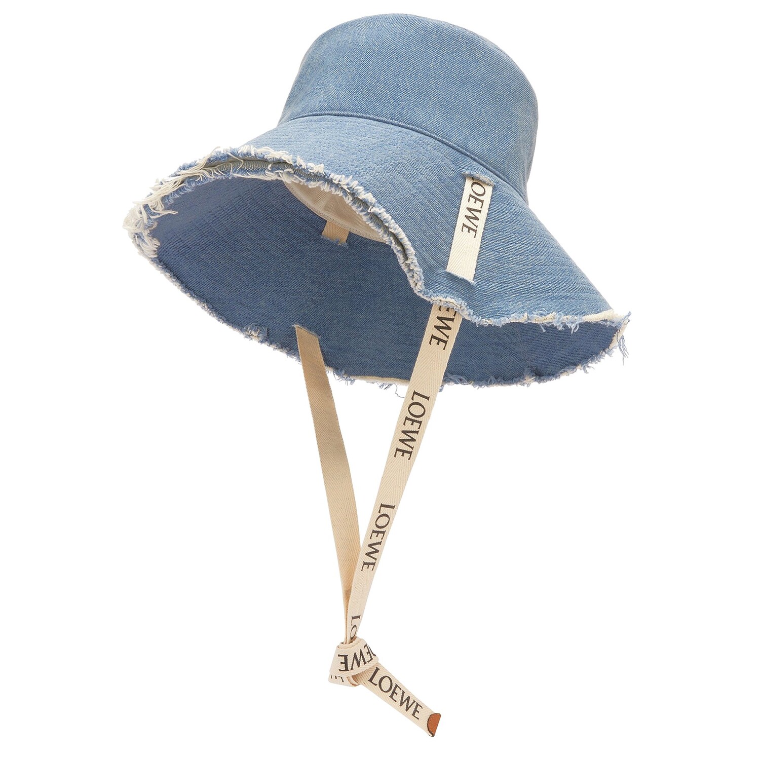 

Кепка Loewe Fisherman с потертостями, синяя