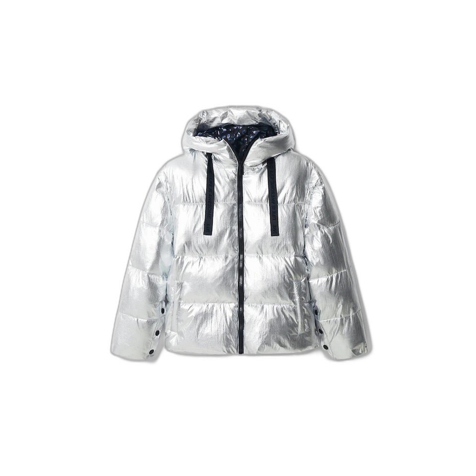

Куртка Desigual Down Ji, серебряный