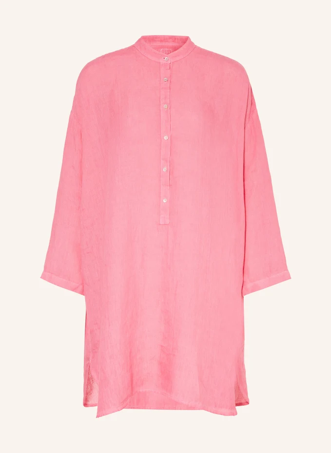Льняное пляжное платье 120%Lino, розовый платье lino полынь