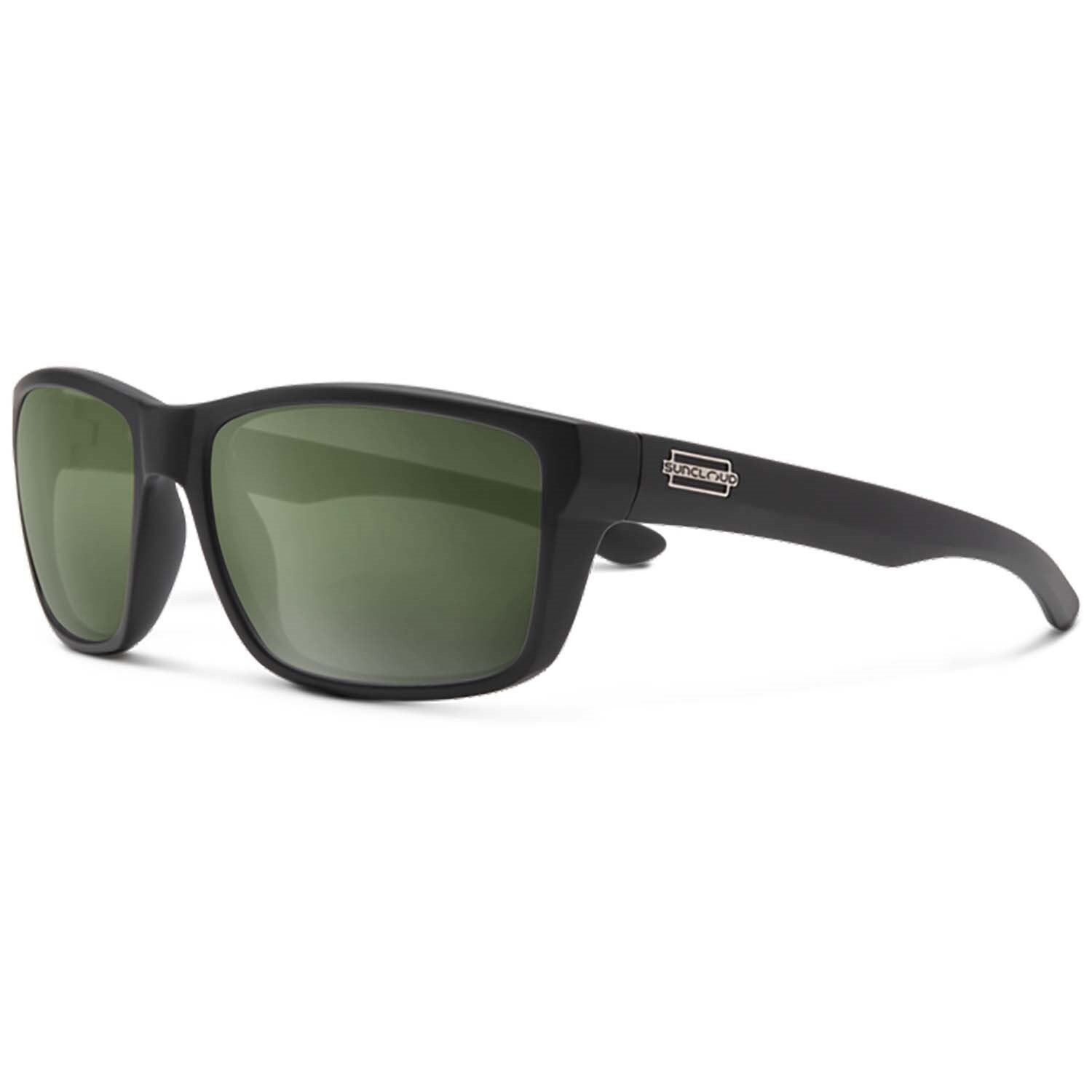 

Солнцезащитные очки Suncloud Mayor, цвет Matte Black/Polar Gray Green