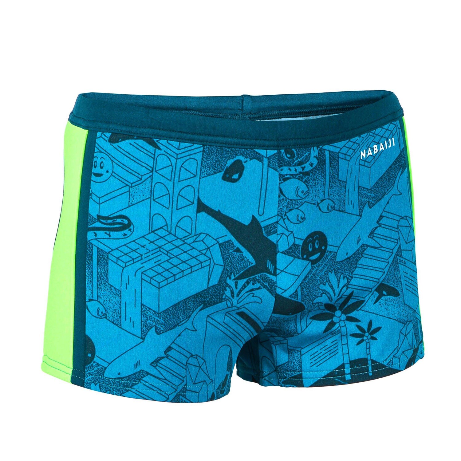 

Плавки для мальчиков Decathlon Yokob Nabaiji, синий