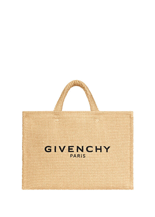 

Большая женская пляжная сумка g-tote с натуральным логотипом Givenchy