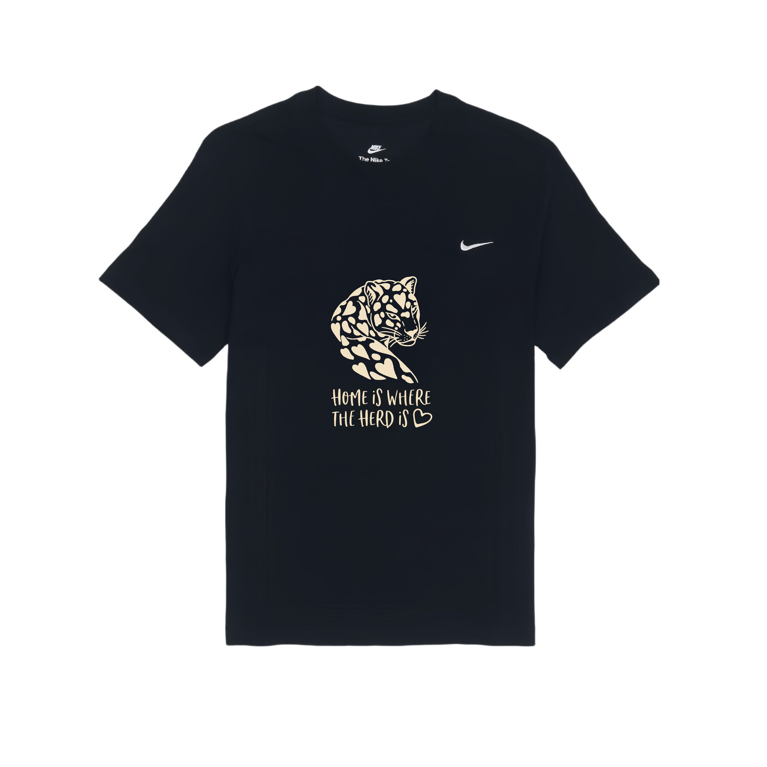 

Футболка унисекс черная Nike, черный
