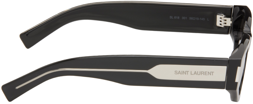 Черные солнцезащитные очки SL 618 Saint Laurent