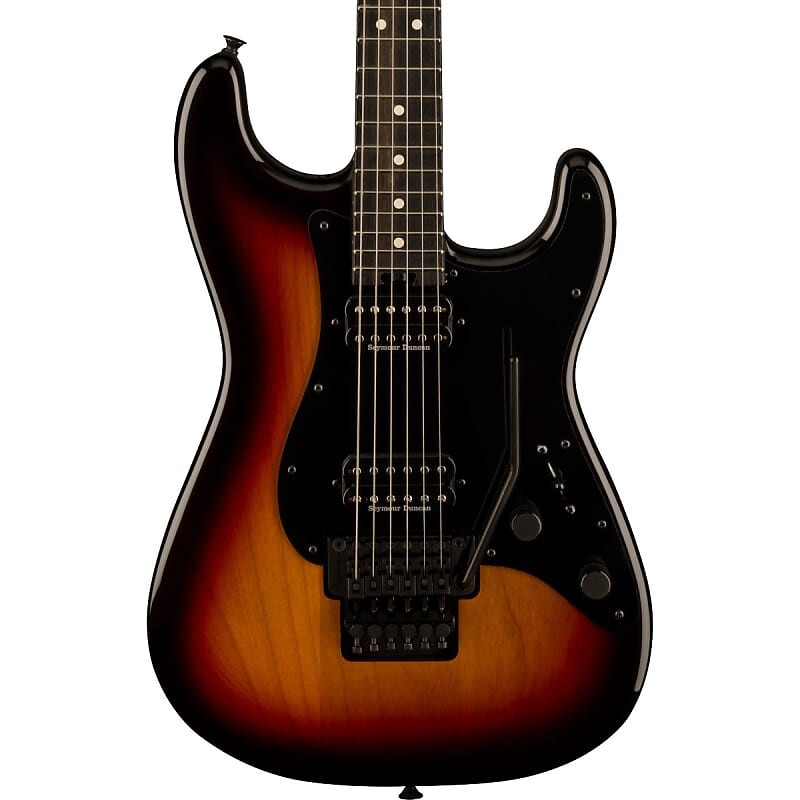 

Электрогитара Charvel Pro-Mod So-Cal Style 1 HH FR E - Ebony Fingerboard, Three-Tone Sunburst