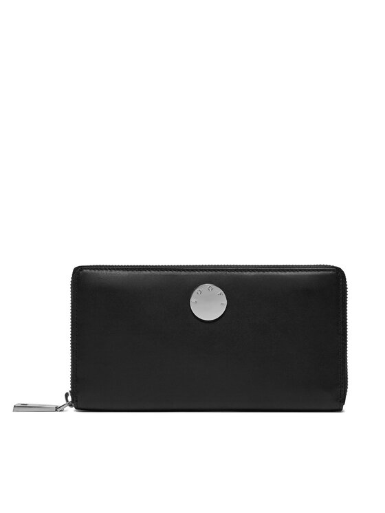 Большой женский кошелек Joop!, черный силиконовый чехол для smart ключ зажигания bmw бмв серебристый имитация кожи