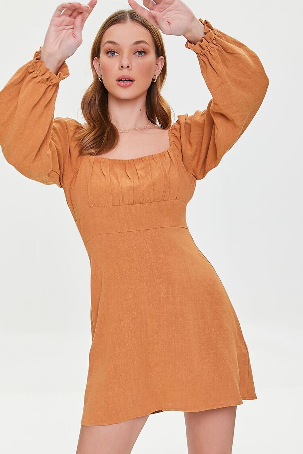 

Мини-платье с расклешенной юбкой Forever 21