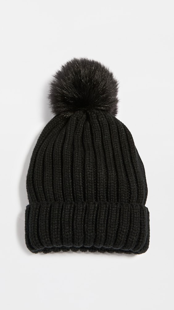 

Шапка Adrienne Landau Cable Knit, черный