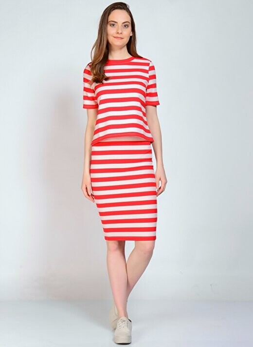 

Красная женская юбка 61VIO TODI LM SKIRT Limon, красный