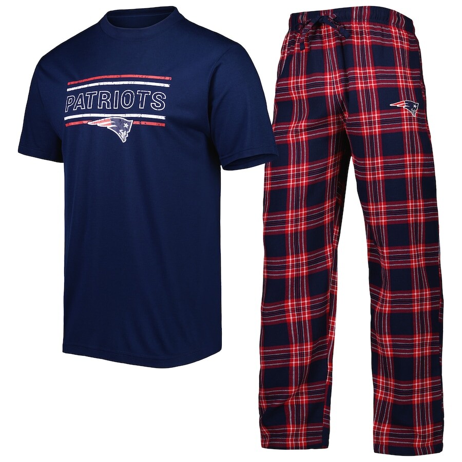 

Пижамный комплект Concepts Sport New England Patriots, нави