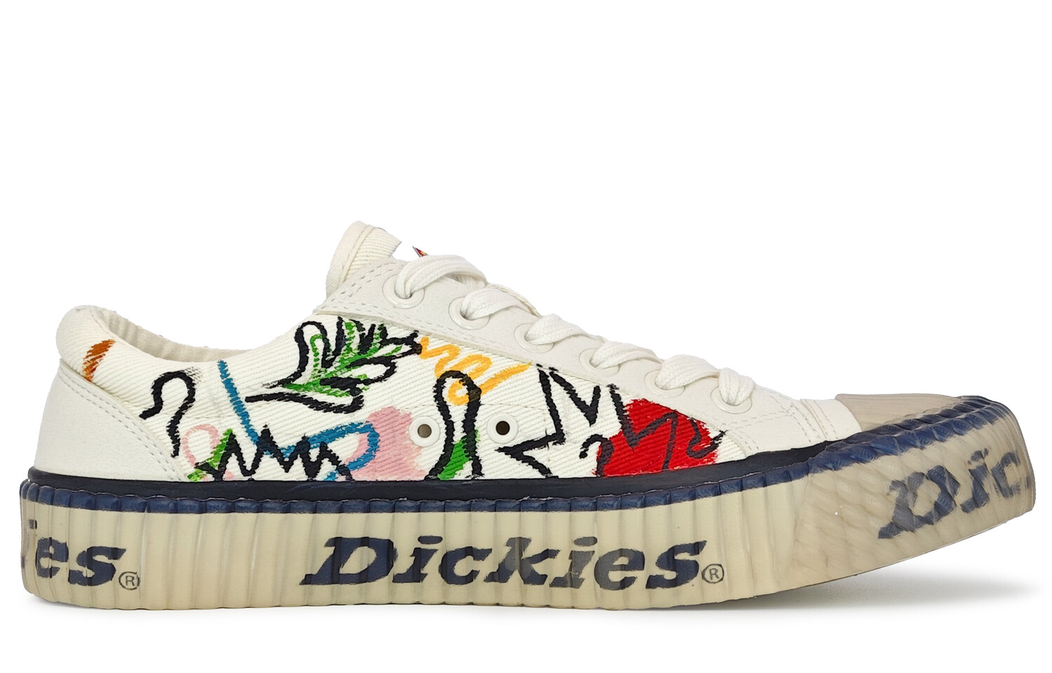

Кеды унисекс с низким верхом, не совсем белые Dickies