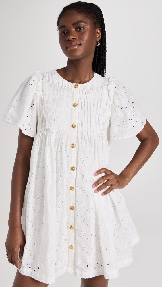 

Платье English Factory Eyelet, белый