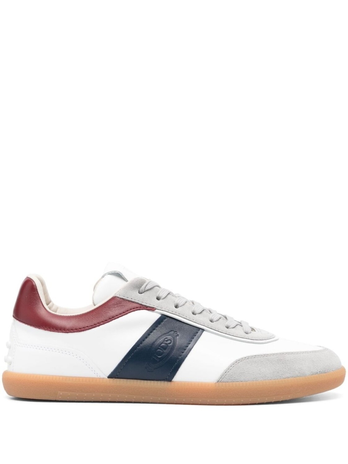 

Кроссовки Tod's Tabs, белый/темно-красный/черный/серый